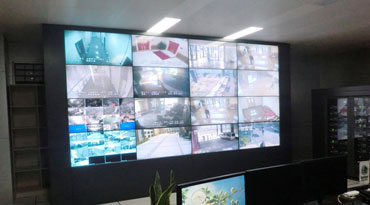 辽宁电力一楼监控室